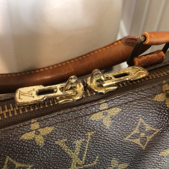 Authentic LOUIS VUITTON KeepAll LV 60 Weekend Shoulder Bag Crossbody Tote Duffle - Picture 9 of 16